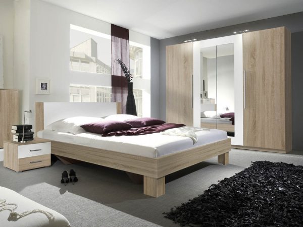 Complete slaapkamer VERO 160x200 cm sonoma